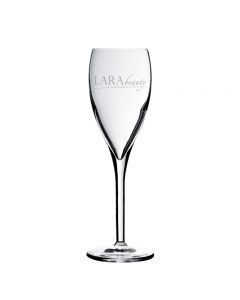 Personalised champagne flute